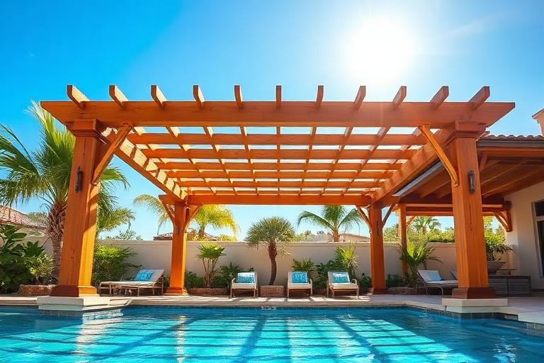 Cedar Pergola